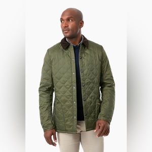 Barbour Olive Heritage Liddesdale Quilt size S